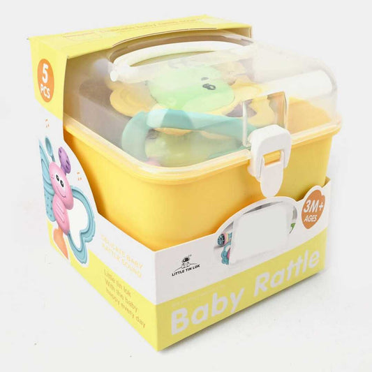 Flexible Baby Rattle Toy Box - 5 Pcs